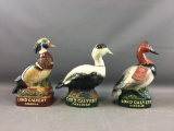 Group of 3 Lord Calvert Limited Edition Decanters
