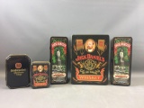Group of 5 Jack Daniels Collector Tins