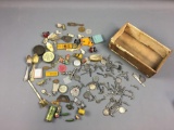 Group of Vintage Charms, Advertising Items, Miniatures and more
