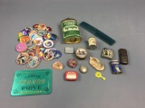 Group of Vintage Collectible Pogs and more