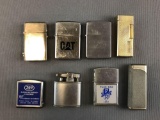 Group of 7 lighters