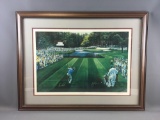 Signed Sunday in Augusta Golf Print