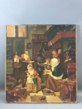 Antique Women with Children Oil Painting on Canvas
