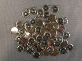 Group of 63 Lasalle Peru High School Sterling Silver pendants