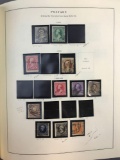 Album of stamps issued 1869-1970s