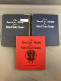 Group of 3 American Album for United States Stamps