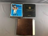 Group of 3 stamp albums, minuteman, first day covers and more
