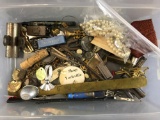 Group of Random items including money clips, whistle, and more