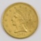 1861 P $2.50 Liberty Gold.