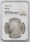 1880 S Morgan Silver Dollar (NGC) MS66.