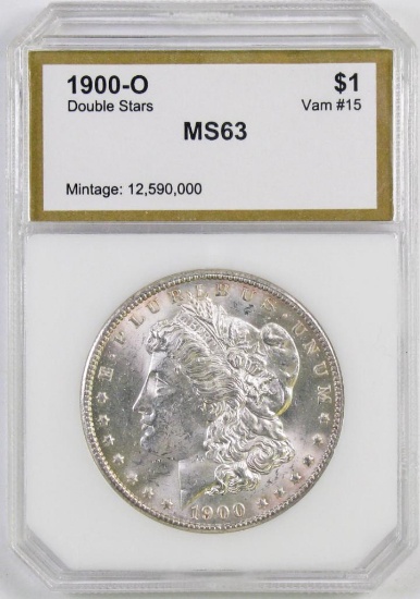 1900 O Morgan Silver Dollar (PCI) MS63.
