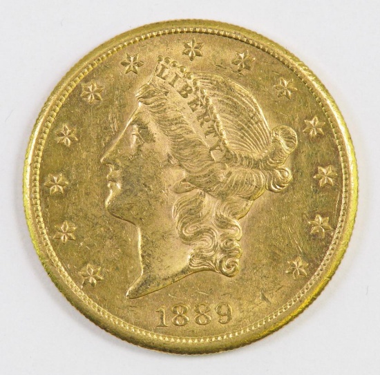 1889 S $20.00 Liberty Gold.