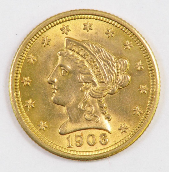 1906 P $2.50 Liberty Gold.