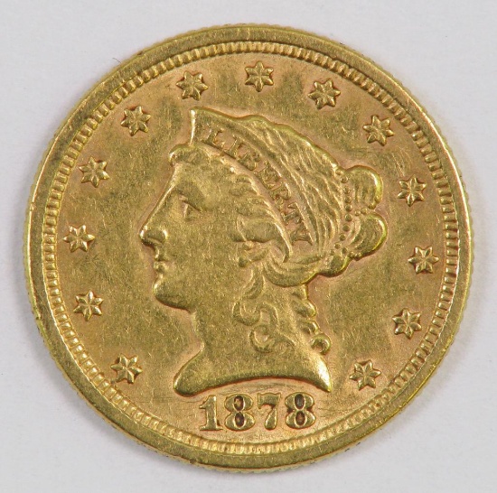 1878 P $2.50 Liberty Gold.
