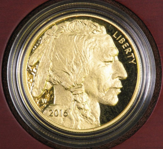 2016 W $50 American Gold Buffalo Proof.