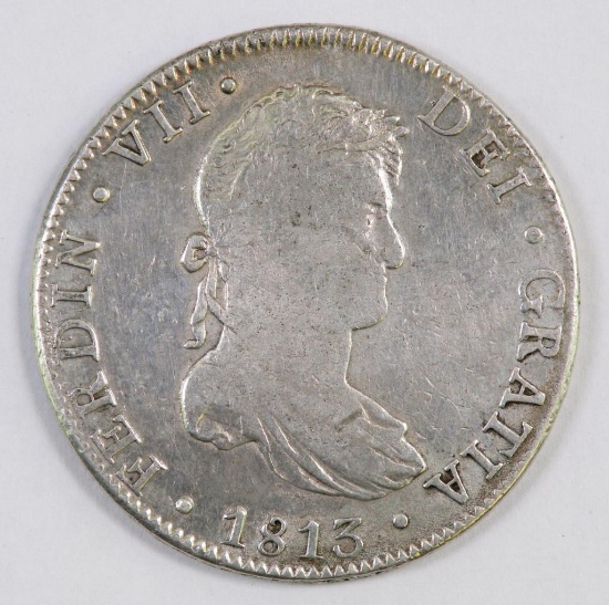 1813-JJ Mexico SPANISH COLONY 8 Reales.