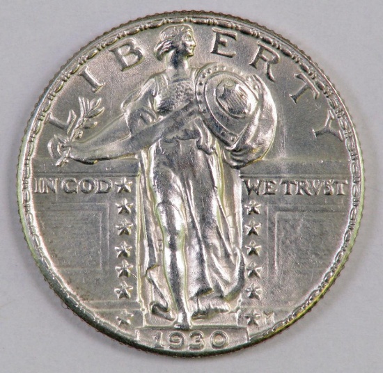 1930 P Standing Liberty Quarter.