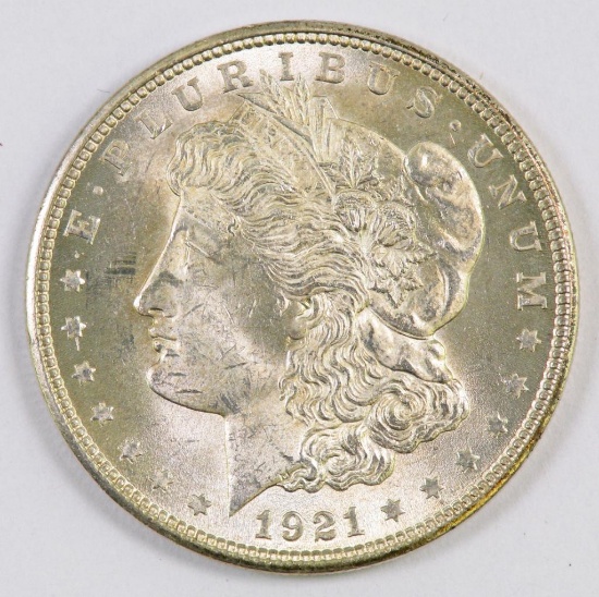1921 P Morgan Silver Dollar.