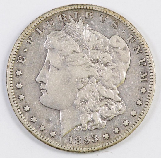 1893 S Morgan Silver Dollar.