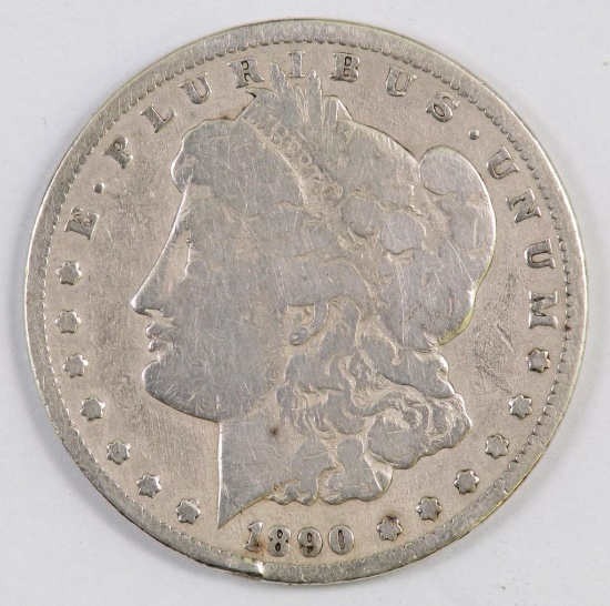 1890 CC Morgan Silver Dollar.