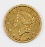 1851 $1.00 Liberty Head Gold.