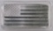 Silver Towne American Flag Ten Troy Ounces .999 Fine Silver Ingot.