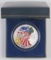 2000 American Silver Eagle Colorized One Ounce Silver Round.