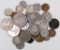 Lot of (40) Foreign Coins, some silver.