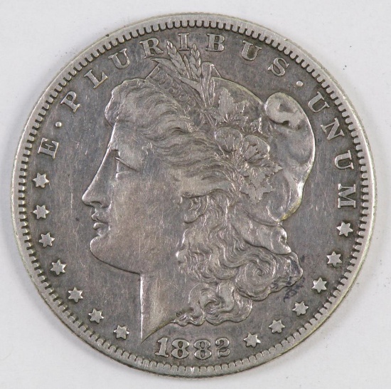 1882 S Morgan Silver Dollar.