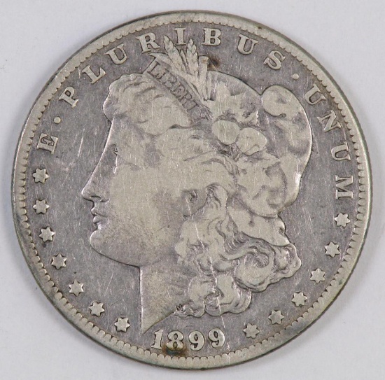1899 O Morgan Silver Dollar.