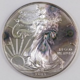 2013 American Silver Eagle One Ounce Silver Round.