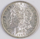 1886 P Morgan Silver Dollar.