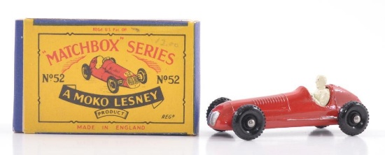 Matchbox No. 52 Maserati 4CLT 1948 Die-Cast Car with Original Box