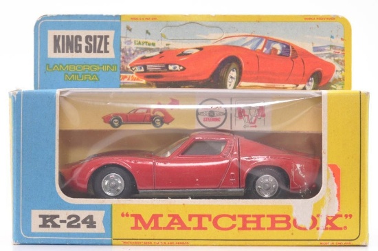 Matchbox King Size K-24 Lamborghini Miura Die-Cast Car with Original Box
