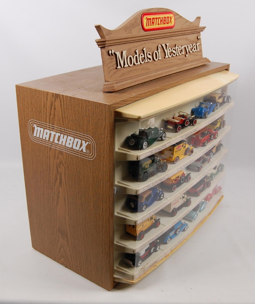 matchbox models of yesteryear display case