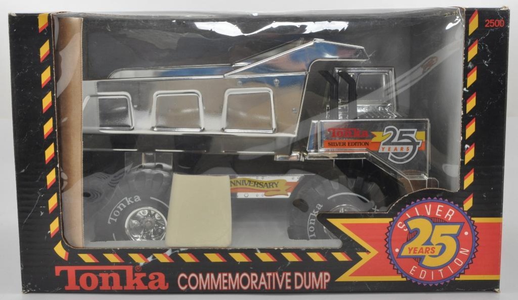 tonka silver anniversary dump truck