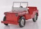 Vintage Pressed Steel Willy's Jeep