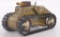Marx Tin Litho Army Tank Corps 12 Wind Up Tank