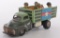 Japanese Tin Litho US Army Troop Transport Friction Truck