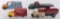 Group of 4 Vintage Tin Litho Vehicles