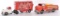 Group of 2 Japanese Tin Litho Trucks