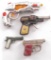Group of 4 Toy Pistols