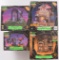 Group of 4 Lemax Spooky Town Light Up Statues in Original Boxes