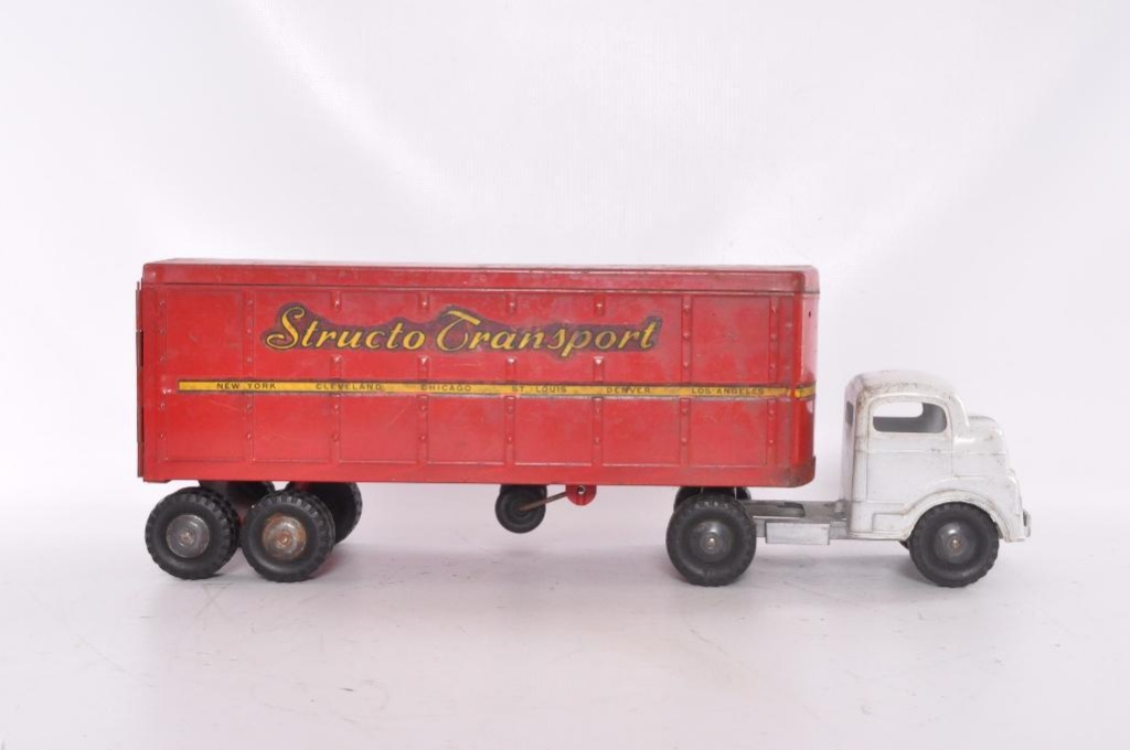 structo transport toy truck