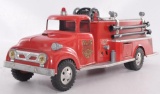 Tonka Toys Pressed Steel No. 5 Fire Truck with Accessories