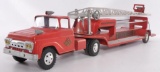 Tonka Toys Pressed Steel No. 5 Hydraulic Fire Truck