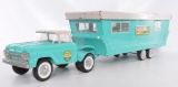 Nylint No. 6600 Pressed Steel Mobile Home with Truck and Accessories