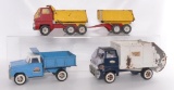 Group of 3 Tonka Toys Pressed Steel Trucks