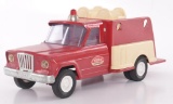 Mini Tonka Pressed Steel Jeep Pumper Fire Truck