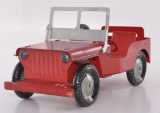 Vintage Pressed Steel Willy's Jeep